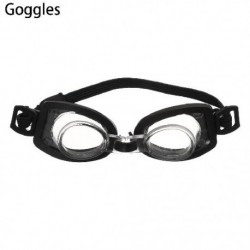 Szín: szemüveg - Ház műanyag sport stílus 1/6 baba úszószemüveg játék kiegészítők fekete keret szemüveg miniatűr