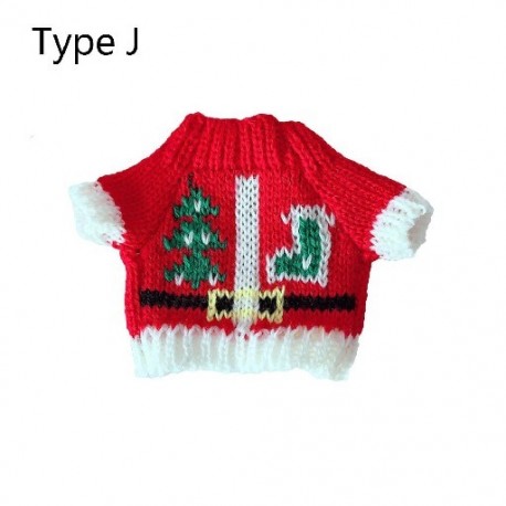 Szín: J típus - 1 db aranyos babaruha pulóver babaruha kiegészítők 20 cm-es babához való gyerekeknek ajándékok