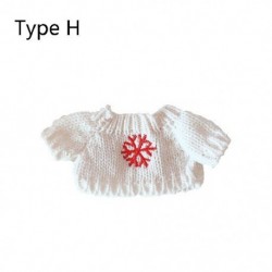 Szín: H típusú - 1 db aranyos babaruha pulóver babaruha kiegészítők 20 cm-es babához való gyerekeknek ajándékok