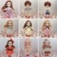 Szín: 10 - DIY 1/8 BJD babaház, kézzel készített öltözőjáték babaruhák és kiegészítők babaruhák 16-17 cm-es