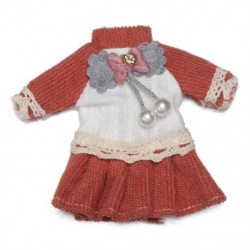 Szín: 02 - DIY 1/8 BJD babaház, kézzel készített öltözőjáték babaruhák és kiegészítők babaruhák 16-17 cm-es