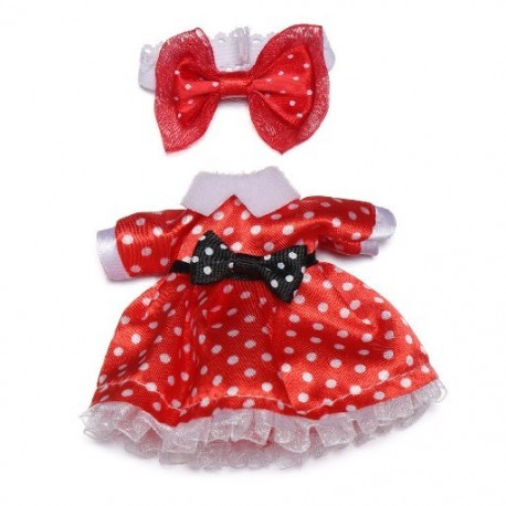 Szín: 04 - DIY 1/8 BJD babaház, kézzel készített öltözőjáték babaruhák és kiegészítők babaruhák 16-17 cm-es