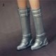 Szín: 2 - 30 cm baba láb hossz 2 cm női divat hosszú térd csizma Hero Dolls csizma baba cipő Kiegészítők