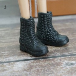 Szín: 3 - 30 cm baba láb hossz 2 cm női divat hosszú térd csizma Hero Dolls csizma baba cipő Kiegészítők