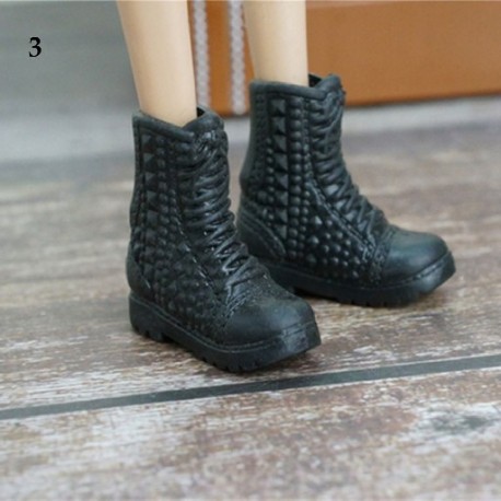 Szín: 3 - 30 cm baba láb hossz 2 cm női divat hosszú térd csizma Hero Dolls csizma baba cipő Kiegészítők