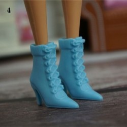 Szín: 4 - 30 cm baba láb hossz 2 cm női divat hosszú térd csizma Hero Dolls csizma baba cipő Kiegészítők