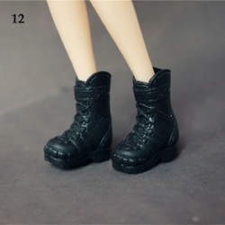 Szín: 12 - 30 cm baba láb hossz 2 cm női divat hosszú térd csizma Hero Dolls csizma baba cipő Kiegészítők