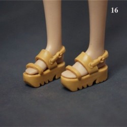 Szín: 16 - NK Akciós babacipők Színes aranyos sarkúak Divatos vállfák Barbie babához Kiegészítők Kiváló minőségű