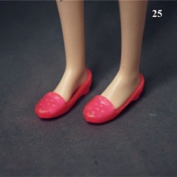 Szín: 25 - NK Akciós babacipők Színes aranyos sarkúak Divatos vállfák Barbie babához Kiegészítők Kiváló minőségű