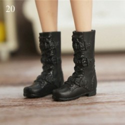 Szín: 20 - 22 stílus lábhossz 2,2 cm divatos műanyag babacipő zokni hosszú térd csizma Hero Dolls csizma kiegészítők