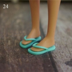 Szín: 24 - 22 stílus lábhossz 2,2 cm divatos műanyag babacipő zokni hosszú térd csizma Hero Dolls csizma kiegészítők