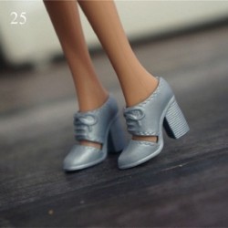 Szín: 25 - 22 stílus lábhossz 2,2 cm divatos műanyag babacipő zokni hosszú térd csizma Hero Dolls csizma kiegészítők