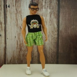 Szín: 14 - 30 cm baba kiegészítők mindennapi viselet alkalmi öltöny kabát kabát nadrág 32 cm baba ruhák baba barát