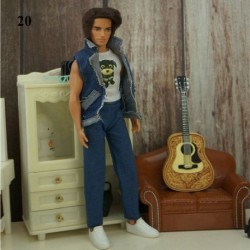 Szín: 20 - 30 cm baba kiegészítők mindennapi viselet alkalmi öltöny kabát kabát nadrág 32 cm baba ruhák baba barát