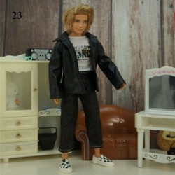 Szín: 23 - 30 cm baba kiegészítők mindennapi viselet alkalmi öltöny kabát kabát nadrág 32 cm baba ruhák baba barát