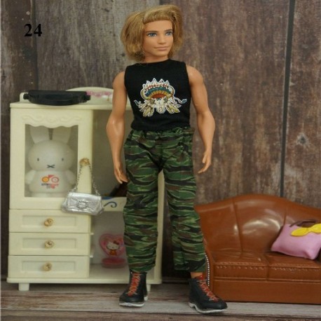 Szín: 24 - 30 cm baba kiegészítők mindennapi viselet alkalmi öltöny kabát kabát nadrág 32 cm baba ruhák baba barát