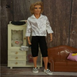 Szín: 26 - 30 cm baba kiegészítők mindennapi viselet alkalmi öltöny kabát kabát nadrág 32 cm baba ruhák baba barát