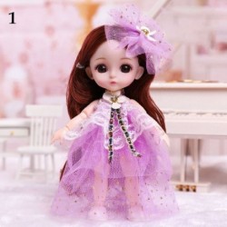 Szín: 1 - Ob11 Gsc 1/81/12Bjd Molly testkiegészítők Gyönyörű babaruhák 16-17 cm-es babák ruhák állati babák