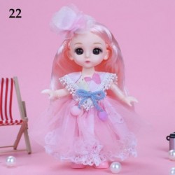 Szín: 22 - Ob11 Gsc 1/81/12Bjd Molly testkiegészítők Gyönyörű babaruhák 16-17 cm-es babák ruhák állati babák