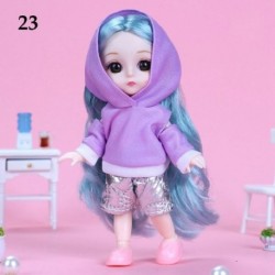 Szín: 23 - Ob11 Gsc 1/81/12Bjd Molly testkiegészítők Gyönyörű babaruházat 16-17 cm-es babák ruhák állati babák