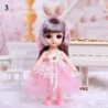 Szín: 3 - Ob11 Gsc 1/81/12Bjd Molly testkiegészítők Gyönyörű babaruházat 16-17 cm-es babák ruhák állati babák