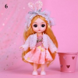 Szín: 6 - Ob11 Gsc 1/81/12Bjd Molly testkiegészítők Gyönyörű babaruhák 16-17 cm-es babák ruhák állati babák