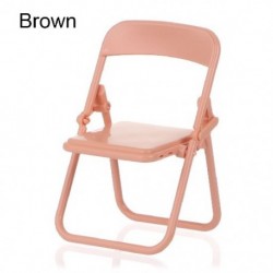 Szín: barna - Játék gyerekeknek ajándék otthoni bútor Babaház dekoráció 1:12 Babaház Miniatűr szék Összecsukható