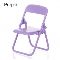 Szín: lila - Játék gyerekeknek ajándék otthoni bútor Babaház dekoráció 1:12 Babaház Miniatűr szék Összecsukható