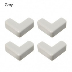 Szín: Szürke - 4db Gyermek baba íróasztal biztonsági asztal sarokvédő sarokvédők ütközésgátló csík élvédelem