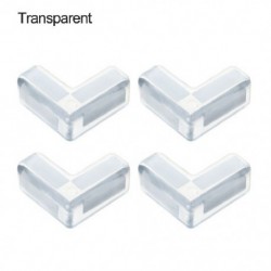 Szín: átlátszó - 4db Gyermek baba íróasztal biztonsági asztal sarokvédő sarokvédők ütközésgátló csík