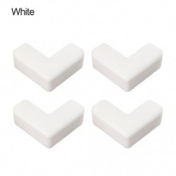 Fehér szín - 4db Gyermek baba íróasztal biztonsági asztal sarokvédő sarokvédők ütközésgátló csík élvédelem