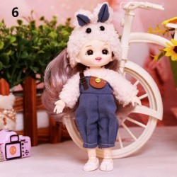 Szín: 6 - Tartozékok Ob11 Gsc 1/12Bjd Molly testhez gyönyörű babaruházat 16~17 cm babák ruhák baba ruhák állat baba