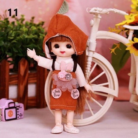Szín: 11 - Tartozékok Ob11 Gsc 1/12Bjd Molly testhez gyönyörű babaruházat 16-17 cm babák ruhák baba ruhák állat baba