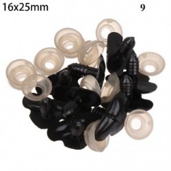 Szín: 9 - DIY Animals Gombok ovális biztonsági orrok babáknak Róka orr kézművesség Plüss állatorr disznó orra baba