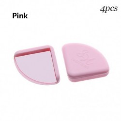 Szín: rózsaszín-4db - 1/4db Soft Kids Biztonsági Biztonsági íróasztal élvédelem Ütközésgátló szalag sarokvédők