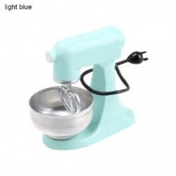 Szín: világoskék - Babaház Dekoráció Családi Turmixgép Konyhai Edények Modell Babaház Játékok Mixer Babák