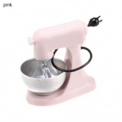 Szín: rózsaszín - Babaház Dekoráció Családi Turmixgép Konyhai Edények Modell Babaház Játékok Mixer Babák