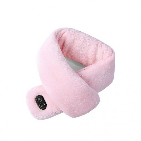 Szín: rózsaszín - Sál Újratölthető Hőmérséklet-szabályozó Pad Kendő Nyakvédő Elektromos Téli Melegítő