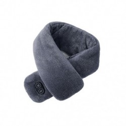 Szín: szürke - Sál Újratölthető Hőmérséklet-szabályozó Pad Kendő Nyakvédő Elektromos Téli Melegítő Elektromos