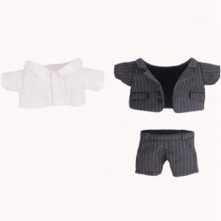 Szín: 4 - 5 stílus Divat öltöny Gyerekek Ajándék Ruházat Kiegészítők Plüss babaruha 20cm Babaruha Baba Ruha Baba