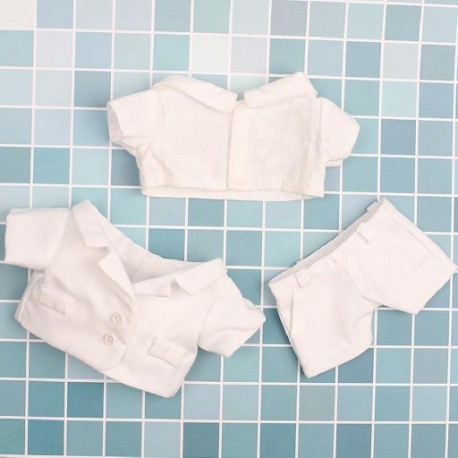 Szín: 5 - 5 stílus Divat öltöny Gyerekek Ajándék Ruházat Kiegészítők Plüss babaruha 20cm Babaruha Baba Ruha Baba