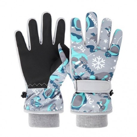 Szín: Stílus2 - Tartsa melegen az ujjait Gyerekek Fiúk Lányok Rajzfilm csúszásmentes Szélálló, Hosszú ujjú ujjatlan