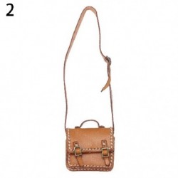 Szín: 2 - Új babaház gyerekeknek játékok kiegészítők pénztárca babák hátizsák PU bőrtáska baba kiegészítők