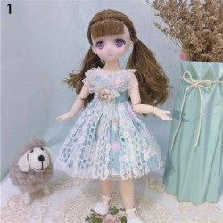 Szín: 1 - Új meglepetés ajándékba illesztett baba Kawaii képregény arc 1/6 Bjd Dolls Anime stílus