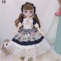 Szín: 10 - Új meglepetés ajándékba illesztett baba Kawaii képregény arc 1/6 Bjd Dolls Anime stílus