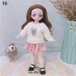 Szín: 16 - Új meglepetés ajándékba illesztett baba Kawaii képregény arc 1/6 Bjd Dolls Anime stílus