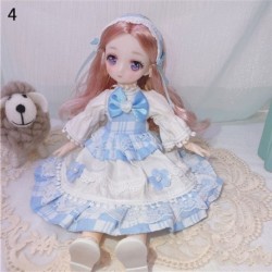 Szín: 4 - Új meglepetés ajándékba illesztett baba Kawaii képregény arc 1/6 Bjd Dolls Anime stílus