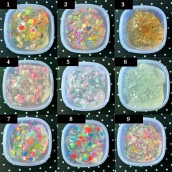 1db kreatív gyümölcsös csillámos választható Slime játék