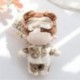 Szín: 3 - 3 részes készlet Korea Idol Doll 20cm 15cm Babák Plüss babák Ruhák Alvóágy Termék Hálóruha Szemmaszk szett