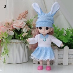 Szín: 3 - Kiegészítők Obitsu 11 Ob11 1/12Bjd Molly Body 16~17cm Babák Ruhák Állati baba öltöny Gyönyörű baba
